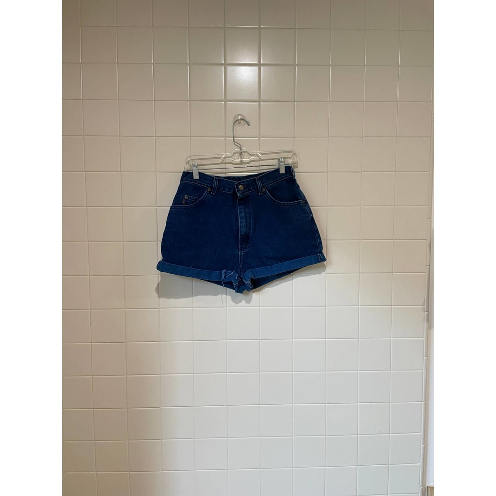 Vintage Lee Jeans Riders Shorts cut-off Blue
